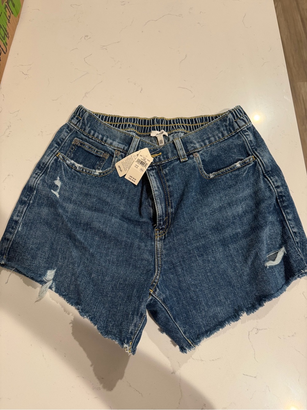 NWT aerie stretch jean short
